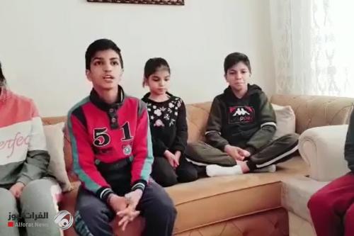 بالفيديو.. أطفال عراقيين عالقين في تركيا.. ودعوة لإجلائهم