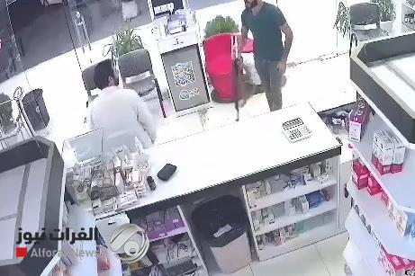 بالفيديو.. هجوم مسلح على صيدلية في أربيل
