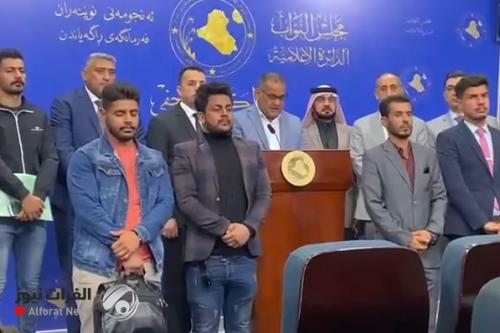 بالفيديو.. البخاتي يقدم للكاظمي مطالب المعتصمين من خريجي الجامعات والمعاهد