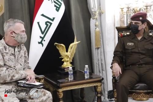 يار الله وقائد القيادة المركزية الامريكية يبحثان التعاون العسكري المشترك
