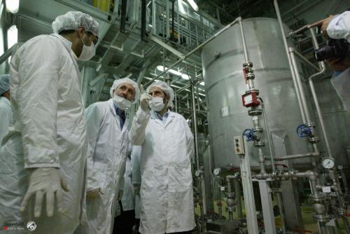 الطاقة الذرية الإيرانية تتحدث انتاجها لليورانيوم