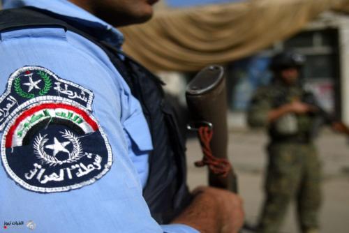 شرطة بغداد تقبض على مروج للمخدرات في شارع فلسطين