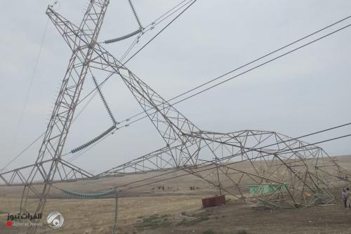 استهداف خطين ناقلين للكهرباء و 5 أبراج للطاقة في نينوى وكركوك
