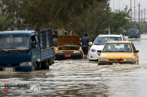 عمليات بغداد تعلن اعداد عجلاتها ومنتسبيها المشاركين بحملة تصريف المياه