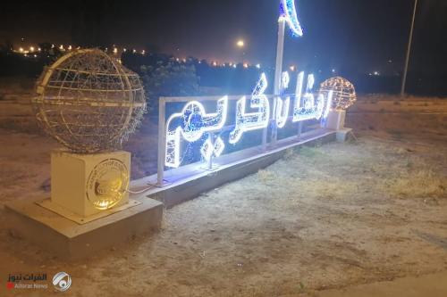 بالصور.. تزيين وإنارة شوارع بغداد بالتزامن مع شهر رمضان