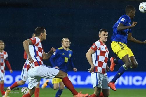 السويد تحقق فوزاً صعباً على كرواتيا بدوري الأمم الأوروبية