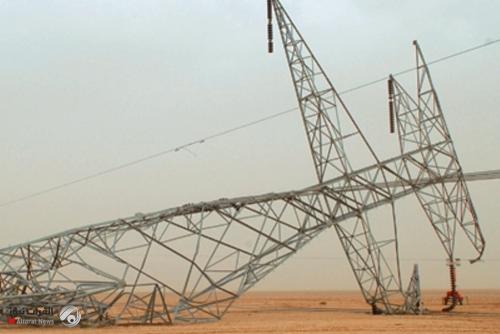 الكهرباء: سقوط ابراج الطاقة لخط الكيارة وسد الموصل 400 ك.ف في نينوى