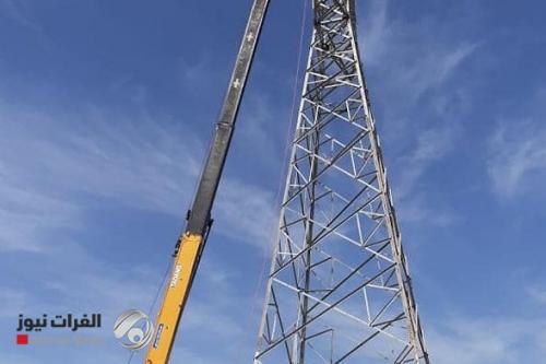 الكهرباء: إعادة خط بسماية - جنوب بغداد 400 K.V للعمل