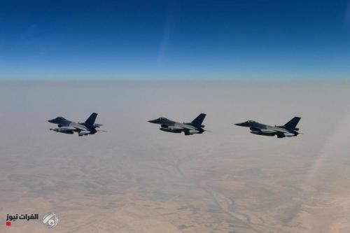 طائرات أف 16 العراقية تدمر أوكاراً للارهابيين في جبال حمرين
