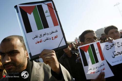 تحذير من تشرد مئات الفلسطينيين في بغداد ونية لمشاركتهم بالتظاهرات