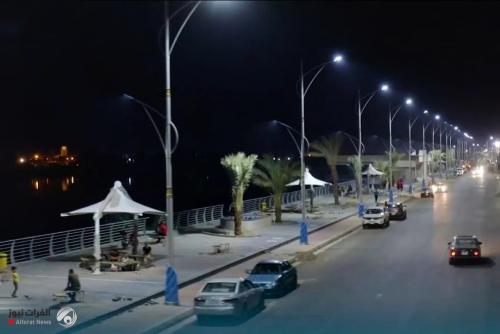 بالصور.. مدينة عراقية على موعد مع إفتتاح كورنيشها النموذجي