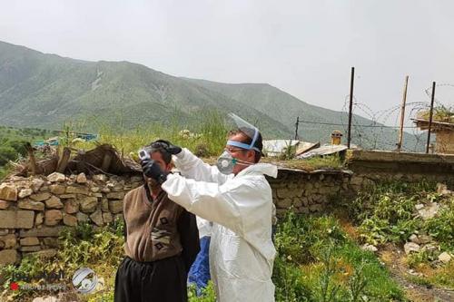 الحجر الاجباري على قرية كردية بعد تسجيل إصابتين بكورونا