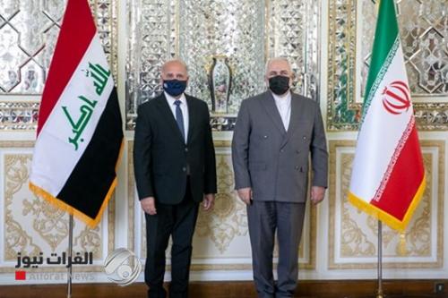 وزير الخارجية يلتقي نظيره الايراني في طهران