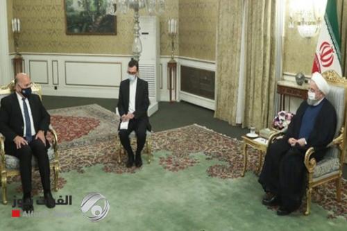 روحاني وفؤاد حسين يعقدان جولة من المباحثات
