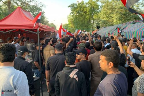 الفتح يحذر من الاستمرار بتجاهل مطالب المتظاهرين الرافضين لنتائج الانتخابات