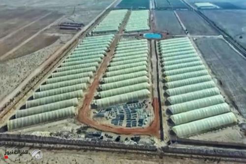 صور جوية تظهر اضخم المشاريع الزراعية على مستوى العراق
