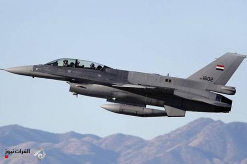 طائرات الـ F16 العراقية تدمر معسكر "لبوة" الارهابي في سلسلة جبال حمرين
