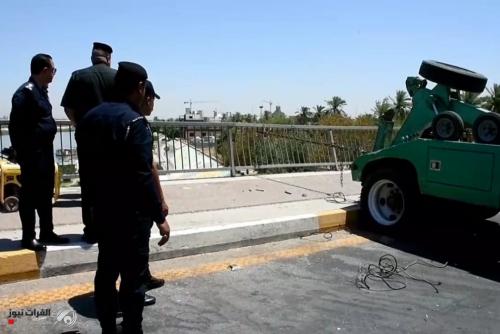 إحباط انتحار امرأة من جسر الجادرية
