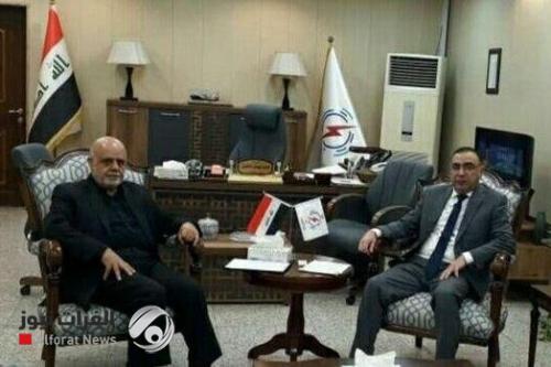 وزير الكهرباء والسفير الايراني يبحثان توسيع التعاون "أكثر فأكثر"