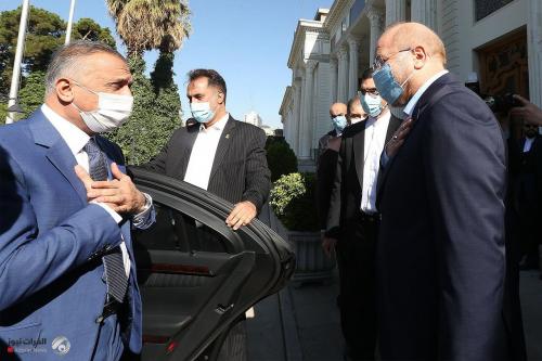 رئيس البرلمان الايراني يكشف ما أبلغه للكاظمي عن اغتيال سليماني