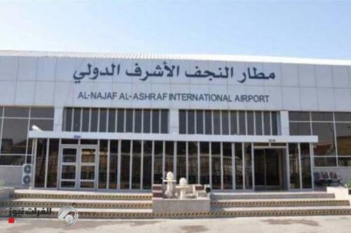 بالصور.. تظاهرات حاشدة امام مطار النجف وإغلاقه بشكل مؤقت
