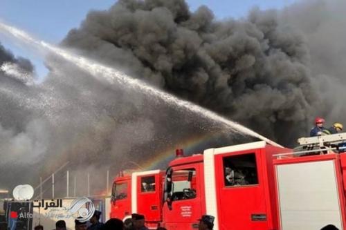 الدفاع المدني: أكثر من 15 فرقة إطفاء تستنفر لحريق الخلاني