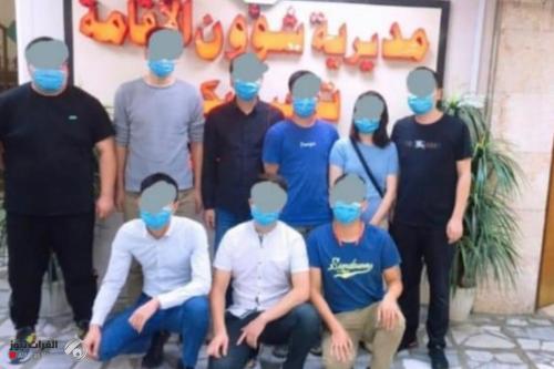 القبض على 9 صينيين في بغداد وترحيلهم للخارج.. هذه تهمتهم