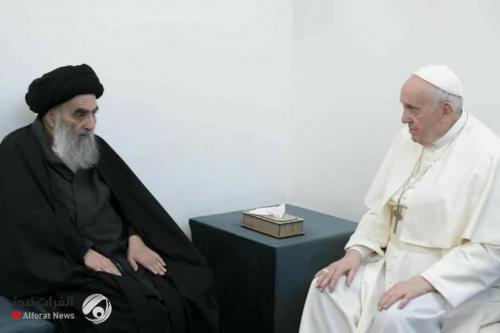الكاظمي: السيد السيستاني والبابا شخصيات ترسم لنا طريق الأمل وتعزز التلاحم