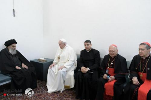 رجل دين: لقاء الامام السيتساني والبابا ازالت جميع التراكمات بين الاديان والمذاهب