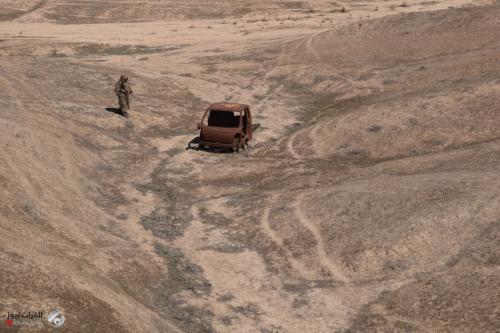 بالصور.. العثور على مضافة وقودية لداعش في شمال ديالى