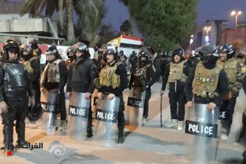 شرطة واسط للمتظاهرين: الحفاظ على أرواح المواطنين ليس ضعفاً