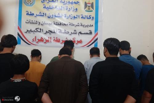 القبض على 15 متهماً في نزاع عشائري بميسان