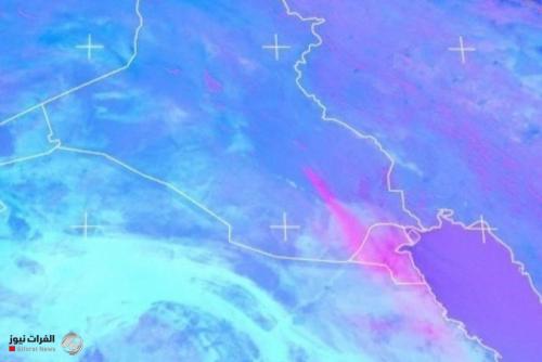 البوارح تثير الغبار في الجنوب وتؤثر على الكويت