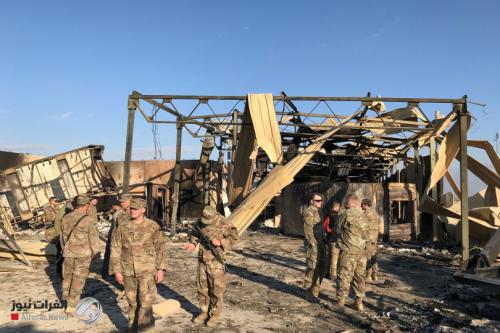 إرتفاع إصابات الجنود الامريكيين بالقصف الإيراني في العراق