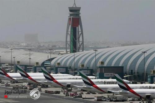 بالصور.. المياه تغلق مطار دبي الدولي
