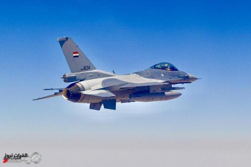 طائرات أف 16 العراقية تدمر أهدافاً داعشية في جبال حمرين
