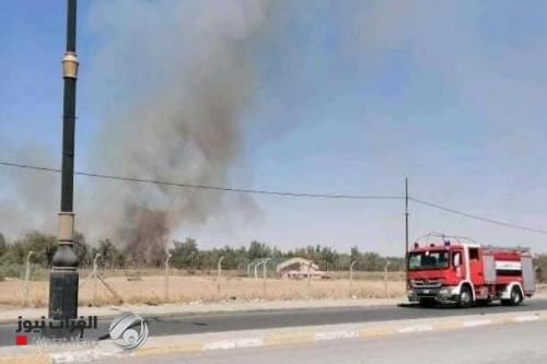 بالفيديو.. حريق في غابات الموصل