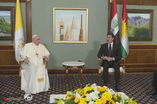 بالصور.. البابا في كردستان
