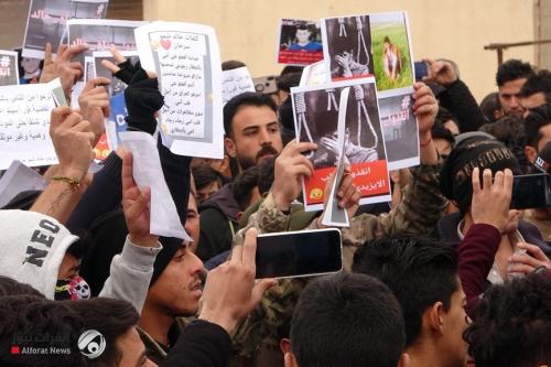 تظاهرات في سنجار تطالب بإلغاء حكم اعدام حدث ايزيدي