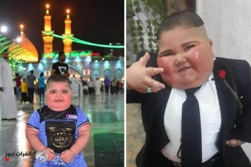 وفاة طفل عراقي مشهور في مواقع التواصل