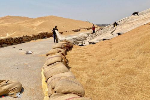 العراق يرسل 13 ألف طن من الحنطة الى لبنان