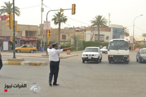 المرور تعلن موقف مخالفات منع التجوال في بغداد والمحافظات