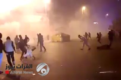 بالفيديو.. احتجاجات عنيفة شمالي لبنان تتحول لـ"ساحة حرب"