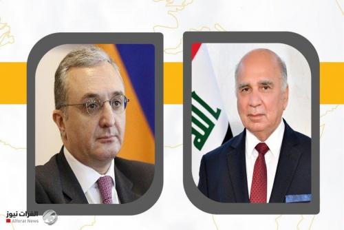 العراق يعلن استعداده للتباحث الامني مع أرمينيا