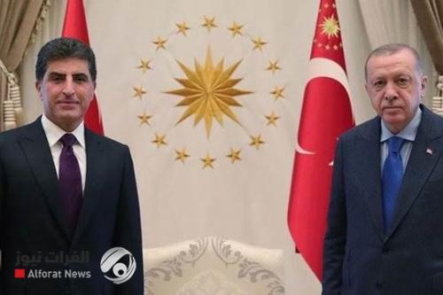 رئاسة الاقليم تكشف مضمون مباحثات بارزاني وأردوغان