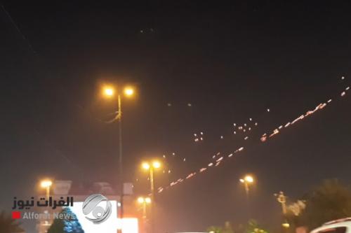 فيديو مرعب لما حصل في سماء الكرادة لحظة قصف الخضراء