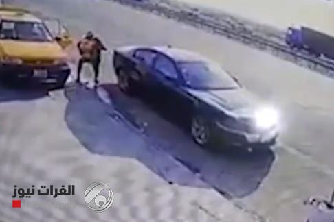 بالفيديو.. حادث مروري مروع على طريق بغداد – الديوانية