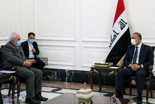 الكاظمي لظريف: العراق يسعى الى تأكيد دوره المتوازن والإيجابي في صناعة سلام المنطقة