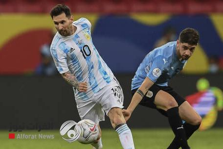 شاهد.. ميسي يبدع بتمريرة رائعة لتفوز الأرجنتين على أوروغواي