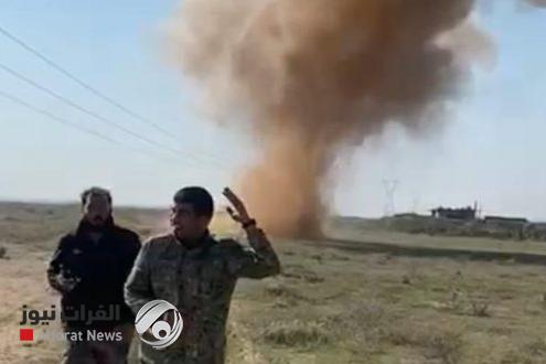 الحشد يفجر عبوة زرعها داعش لاستهداف القوات الأمنية في ديالى